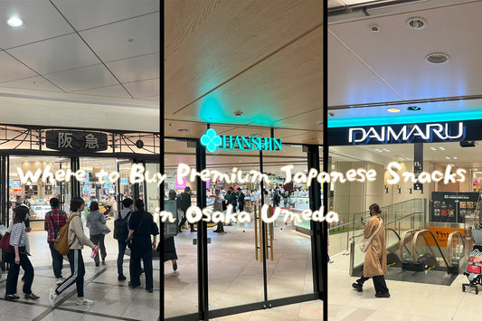 Where to Buy Premium Japanese Snacks in Osaka Umeda