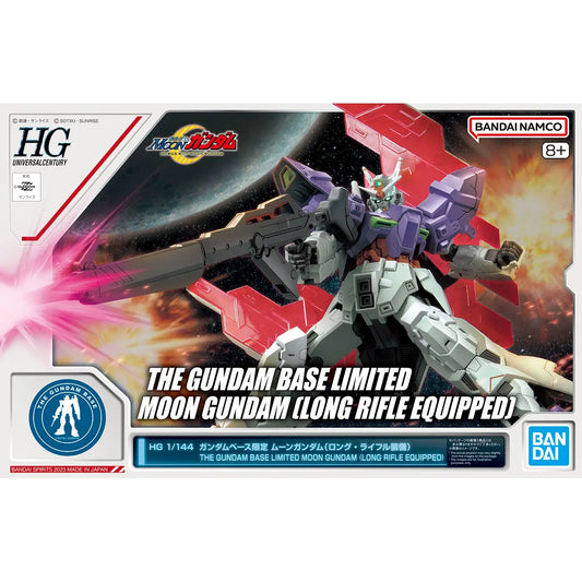 HG 1/144 The Gundam Base Limited Moon Gundam (Long Rifle Equipped)