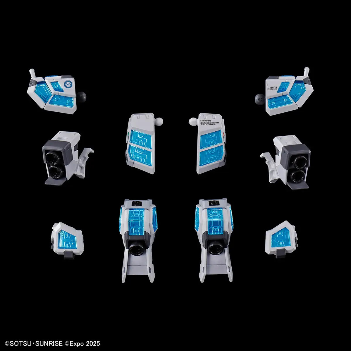 EXPO 1/144 RX-78F00/E 鋼彈(高達) (GLRSS 羽單元) Chemical Recycle Ver.