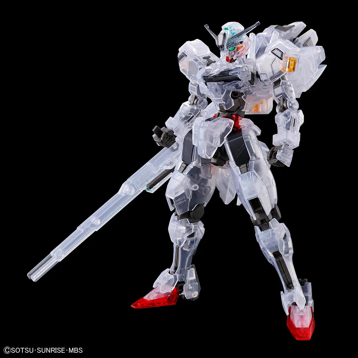 HG 1/144 The Gundam Base Limited Gundam Calibarn [Clear Color]