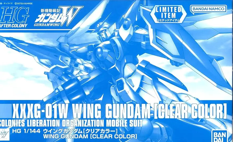 HG 1/144 WING GUNDAM [CLEAR COLOR] (Event Limited)
