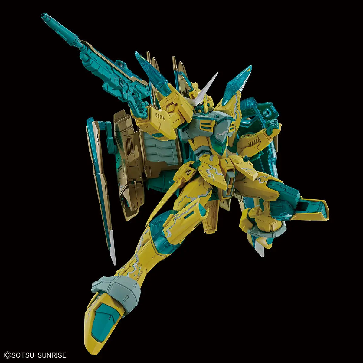 MG 1/100 Justice Gundam [Cross Contrast Colors / Clear Green] (Event Limited)