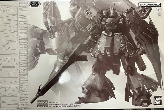 MG 1/100 Sazabi Ver.Ka [Mechanical Clear]
