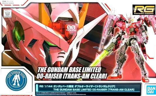 RG 1/144 The Gundam Base Limited 00-Raiser [Trans-Am Clear]