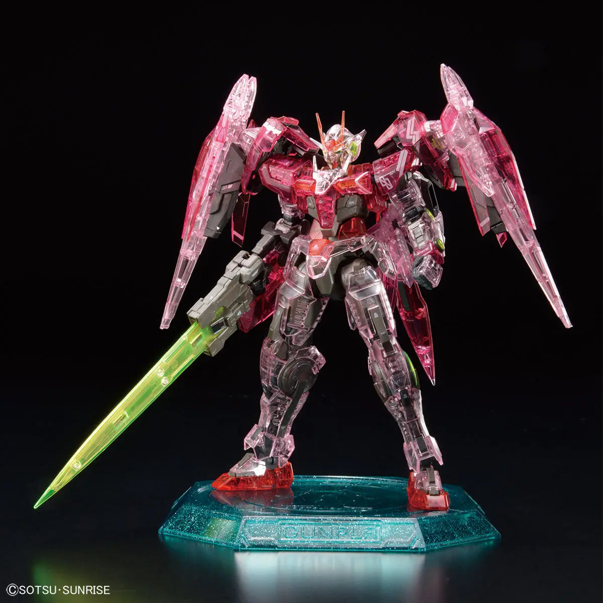 RG 1/144 The Gundam Base Limited 00-Raiser [Trans-Am Clear]