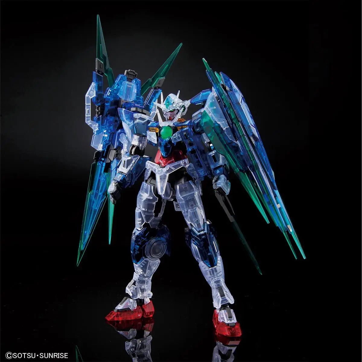 RG 1/144 Gundam Base限定量子型00全刃式［透明配色］
