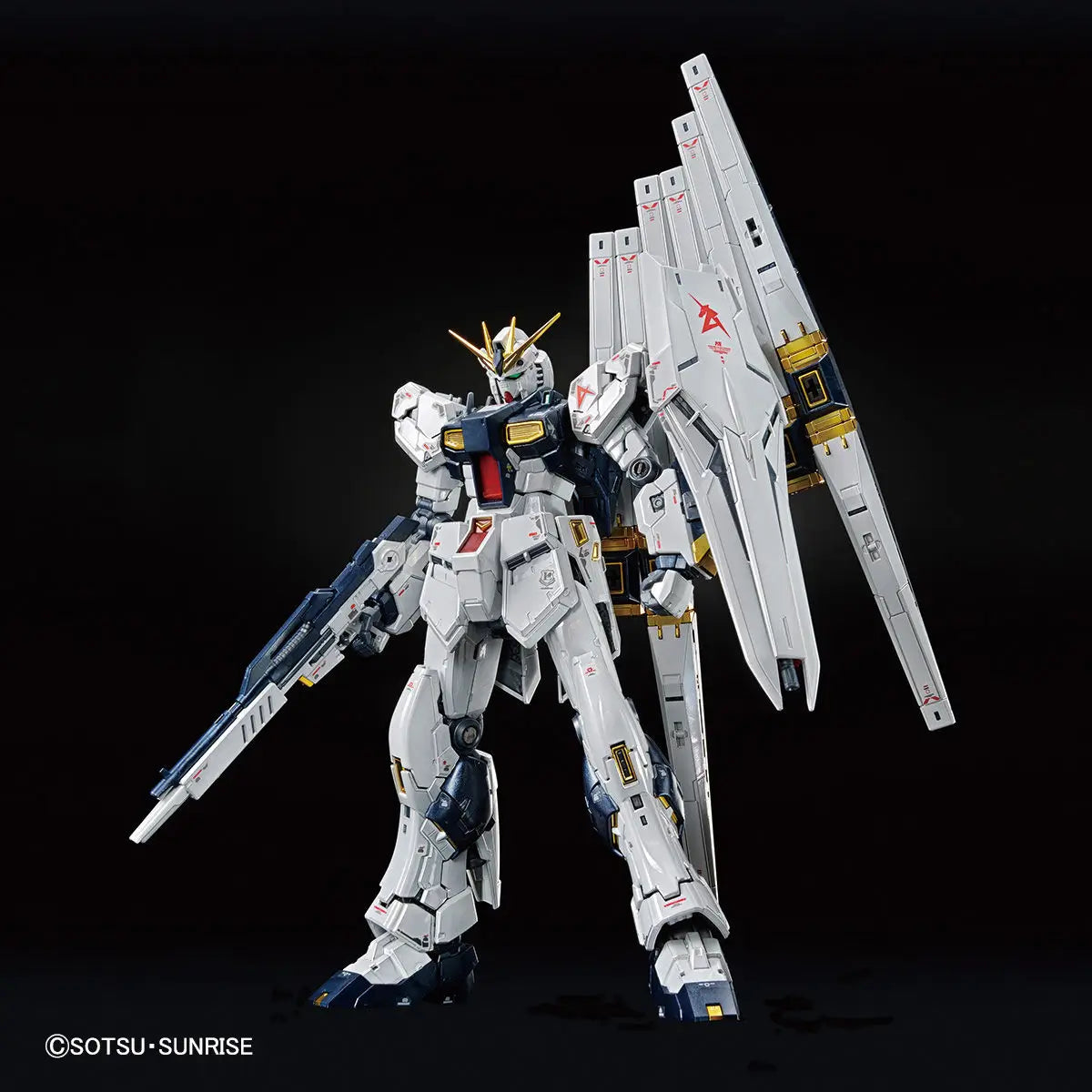 RG 1/144 The Gundam Base Limited ν Gundam [Titanium Finish]