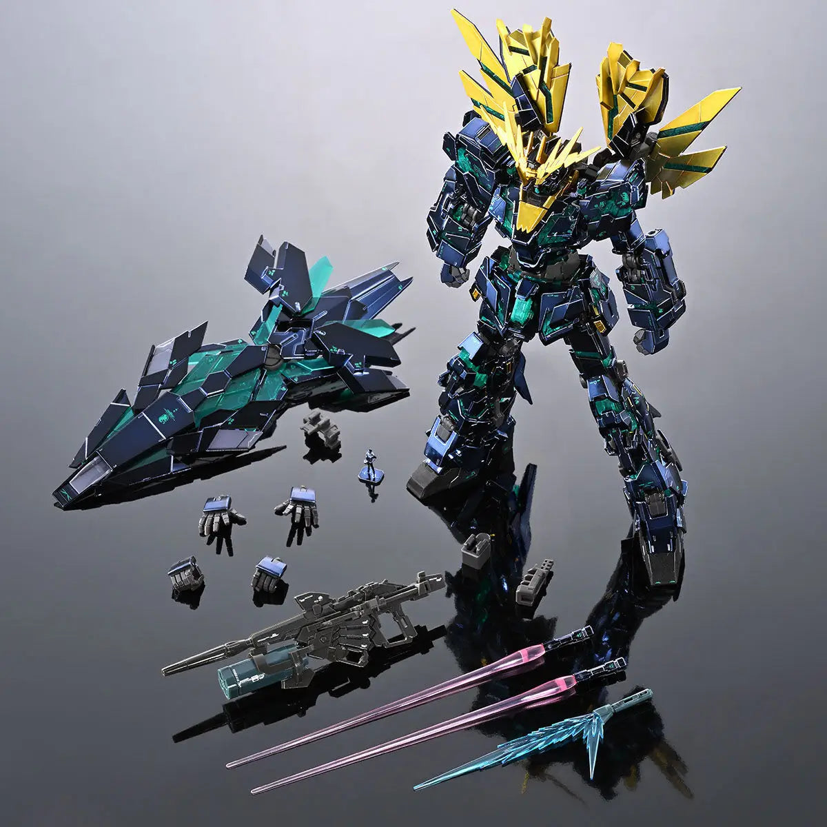 RG 1/144 獨角獸鋼彈(高達)2號機 報喪女妖命運女神型 (最終決戰Ver.) [Special Coating]