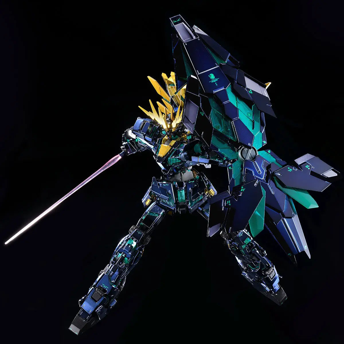 RG 1/144 獨角獸鋼彈(高達)2號機 報喪女妖命運女神型 (最終決戰Ver.) [Special Coating]