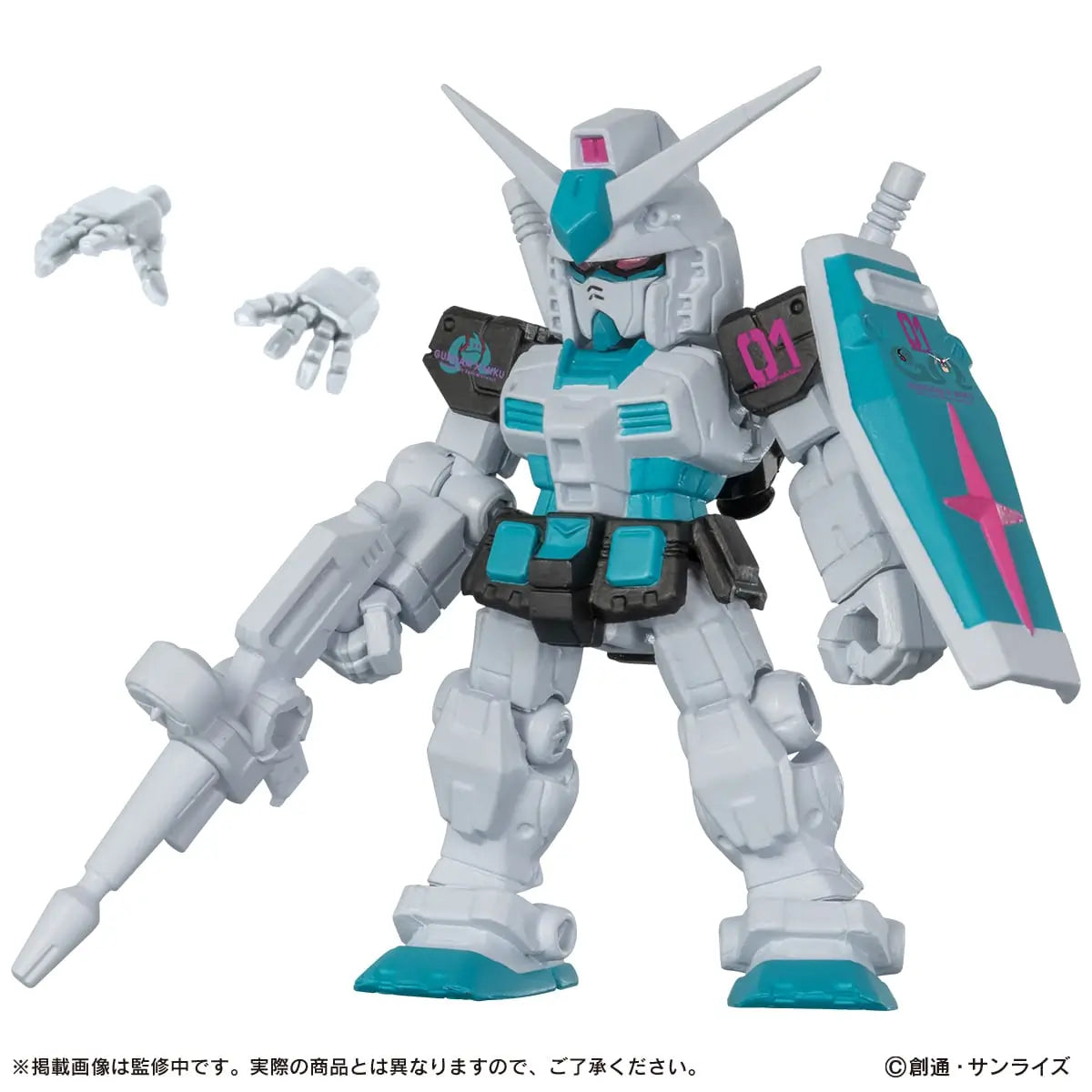 [預購] 機動戰士鋼彈(高達) MOBILE SUIT ENSEMBLE – 初音未來 Color Ver. （一盒 10 個，4 種類型）