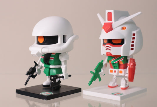 1/1 Gundpla-Kun & Zakupla-Kun [7-Eleven Limited Color] Set
